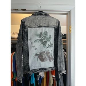 Reason Printed Jean Jacket